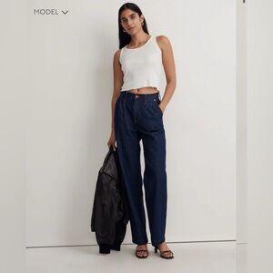 Madewell High Rise Baggy Jeans size 25